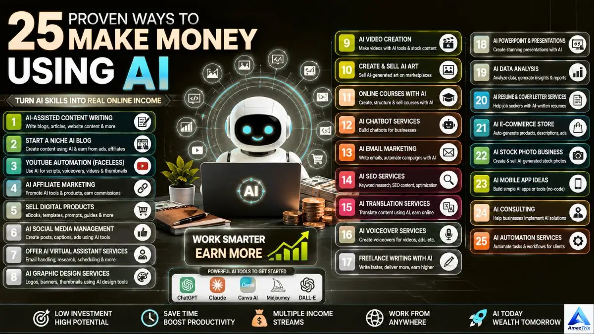 How to Make Money Using AI