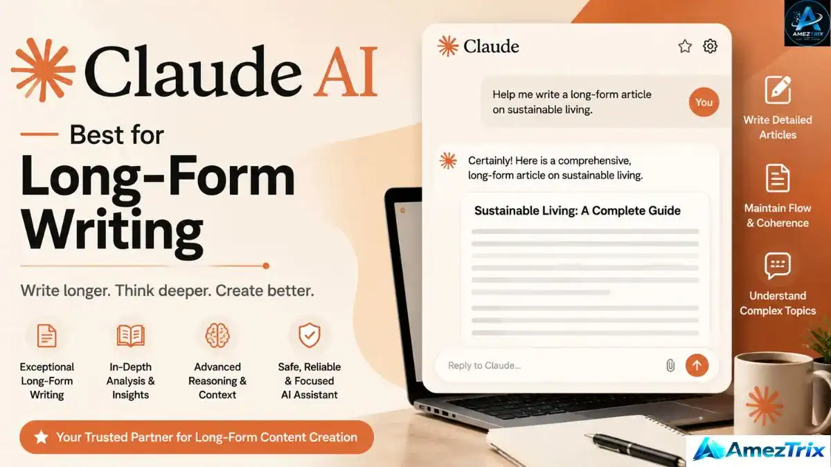 Claude AI best tool for long-form content writing