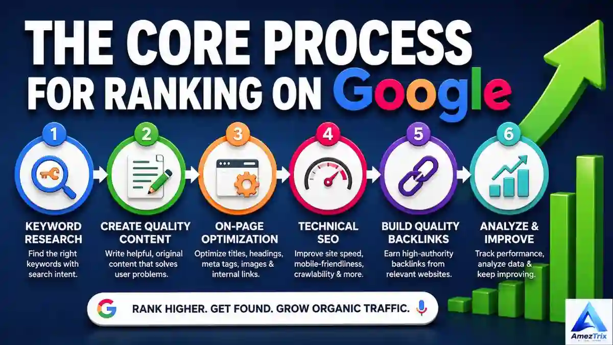 How to Rank Website on Google First Page