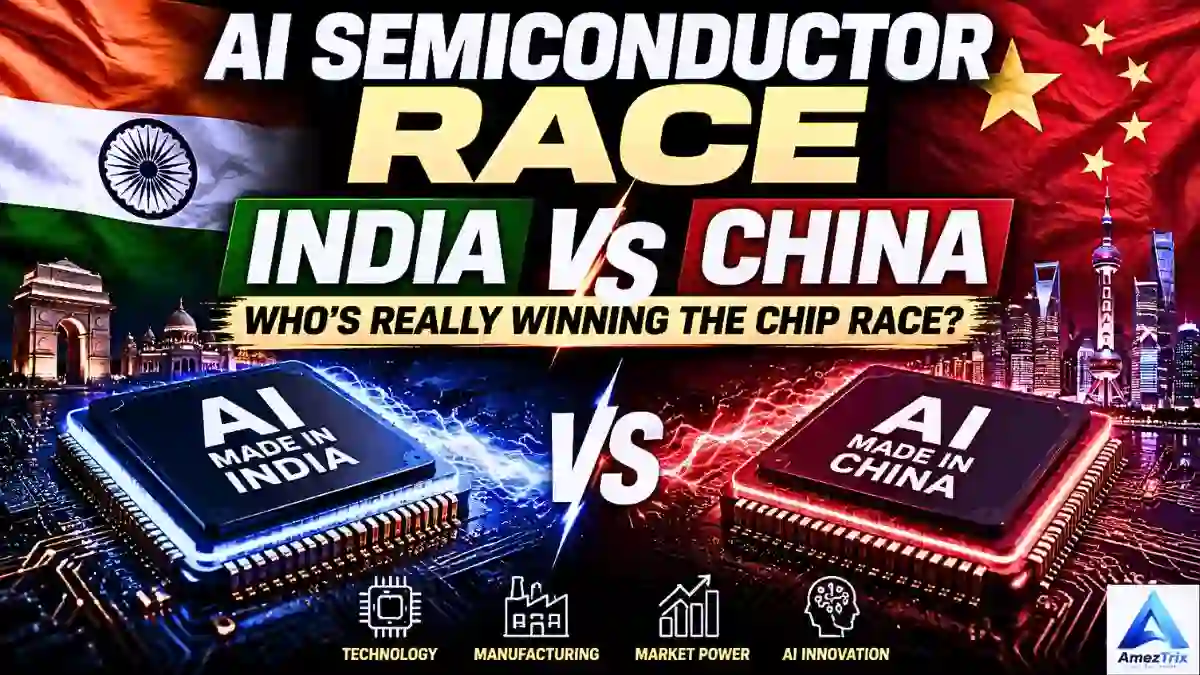 AI Semiconductor Race India vs China