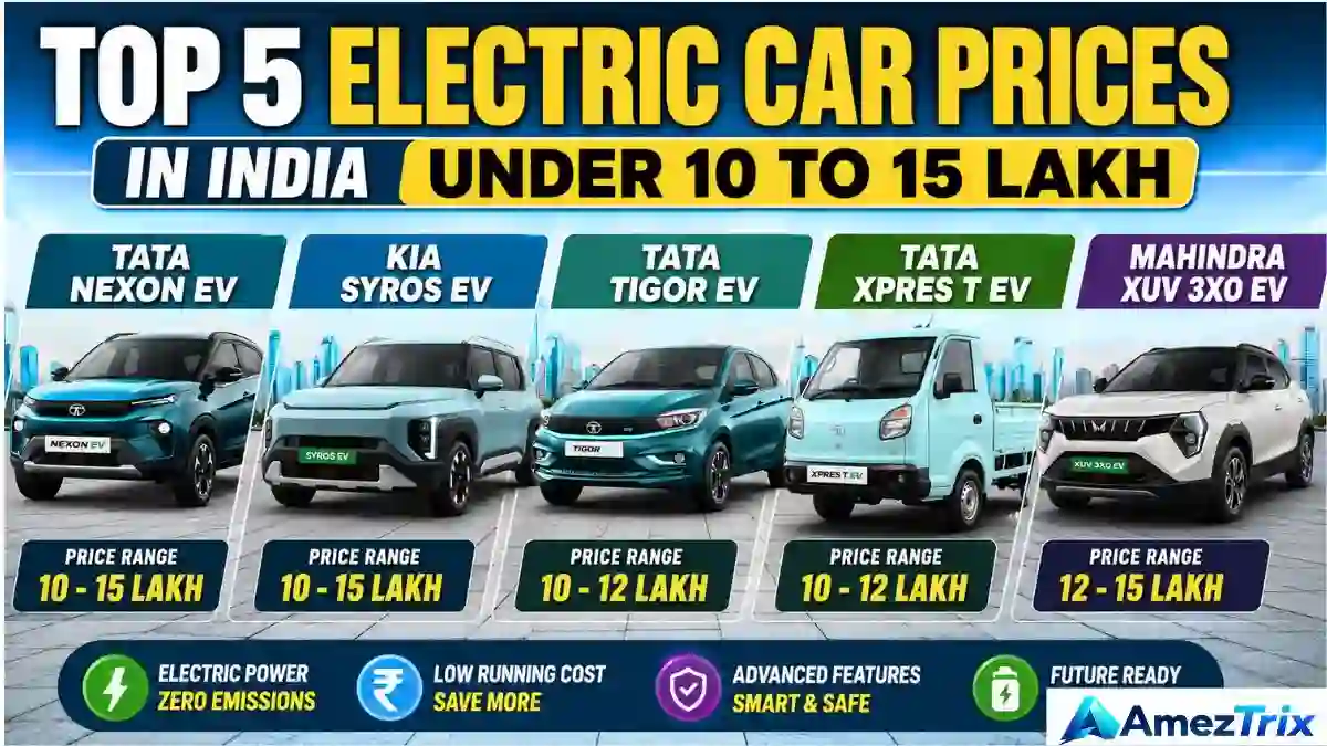 Electric SUV prices in India under 20 lakh including Nexon EV, MG Windsor and e Vitara