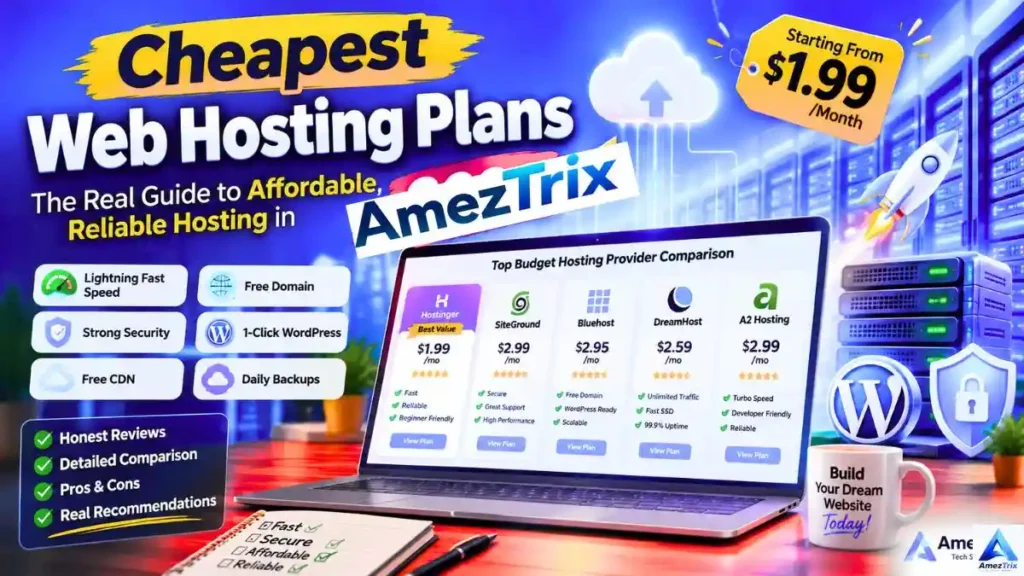 Cheapest Web Hosting Plans