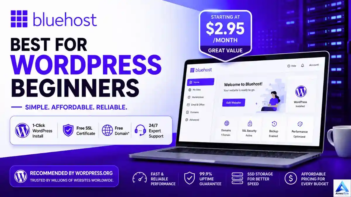 Cheapest Web Hosting Plans -  WordPress hosting plan for beginners with one-click install