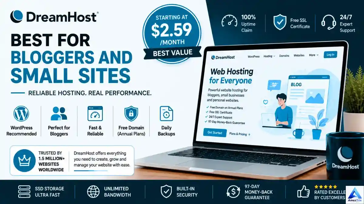 Cheapest Web Hosting Plans -  shared hosting plan with unmetered bandwidth and free domain
