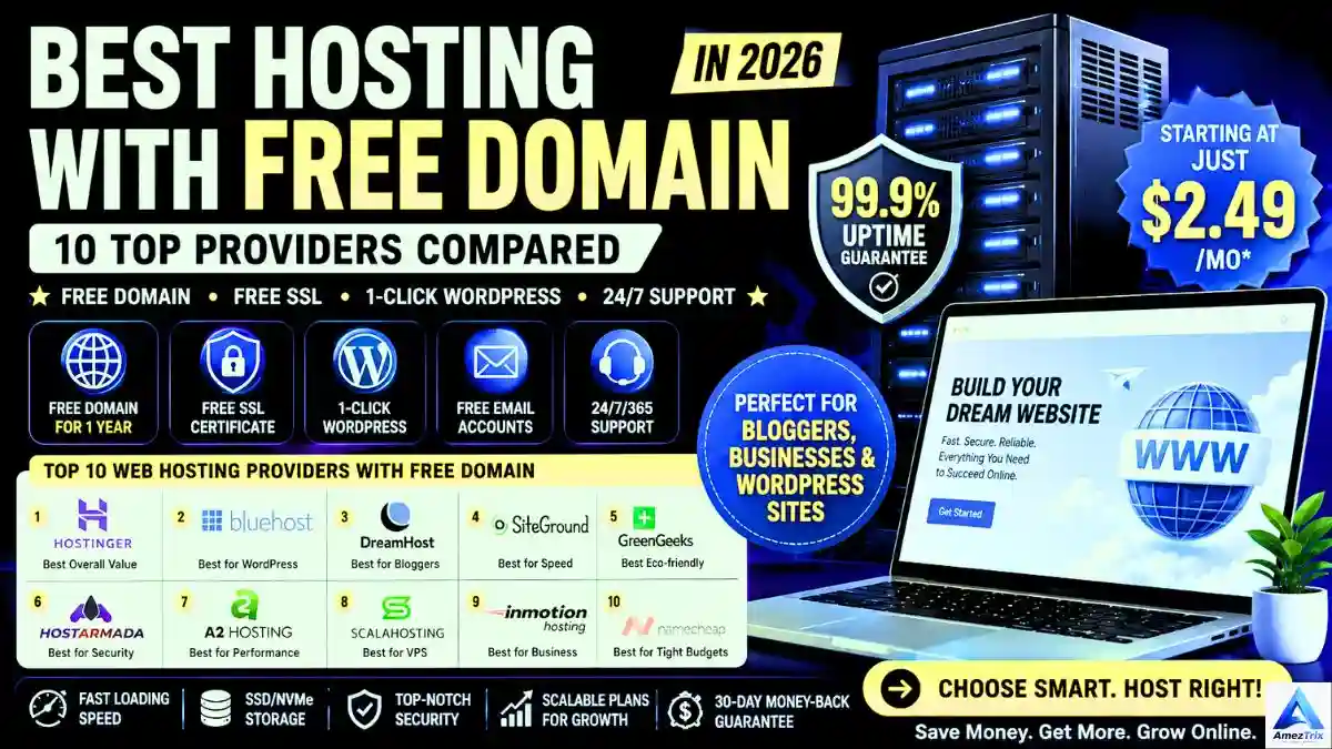 Best Hosting With Free Domain