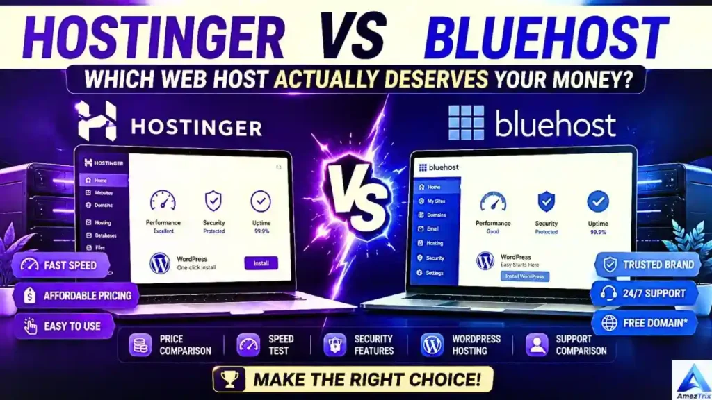 Hostinger vs Bluehost