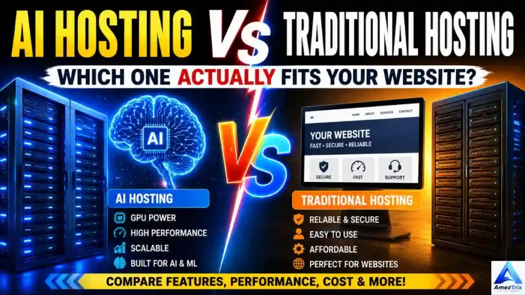 AI Hosting vs Traditional Hosting