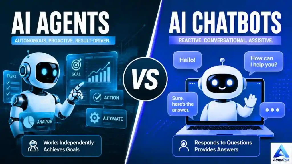 AI Agents vs AI Chatbots