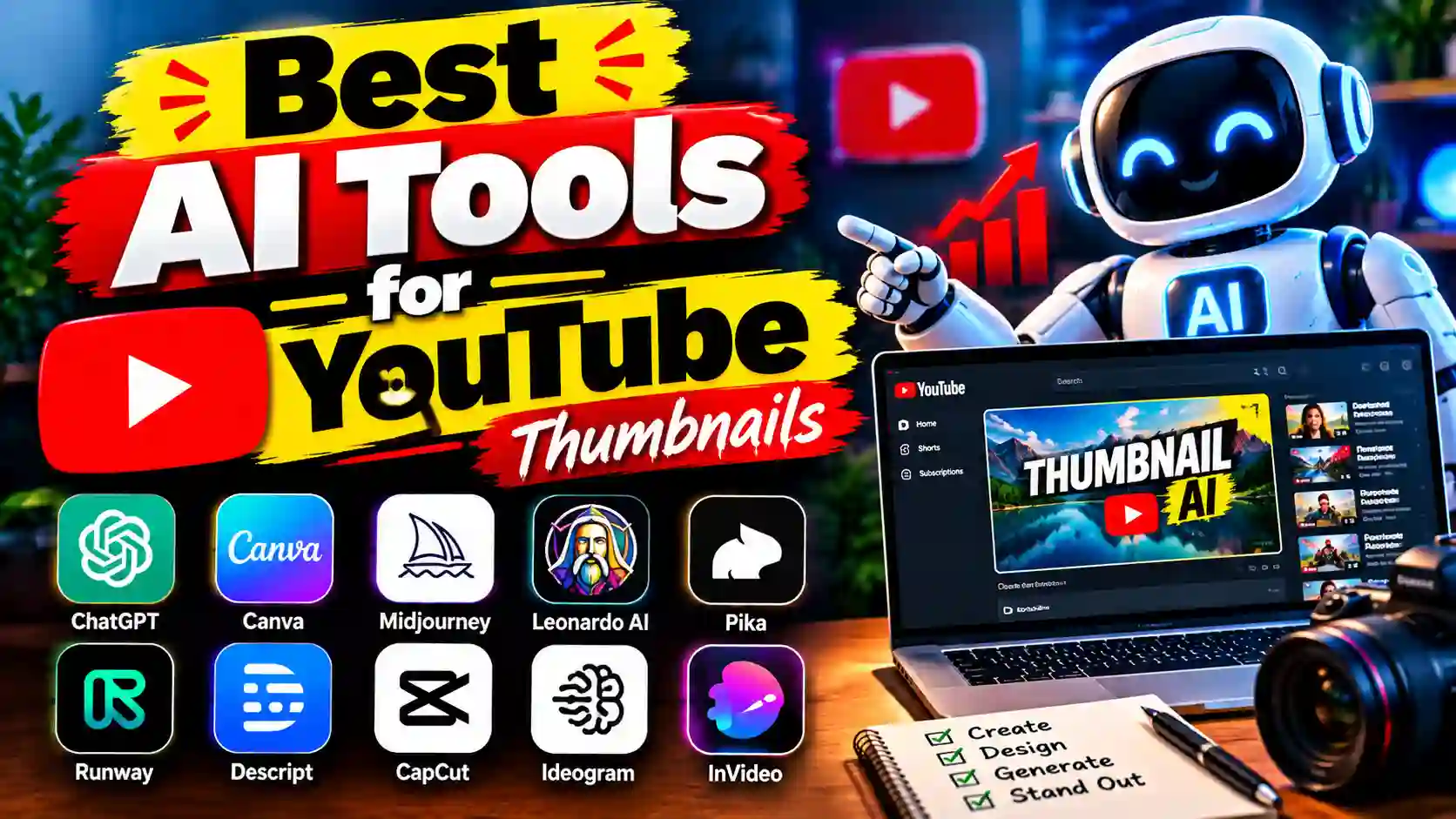 Best AI Tools for YouTube