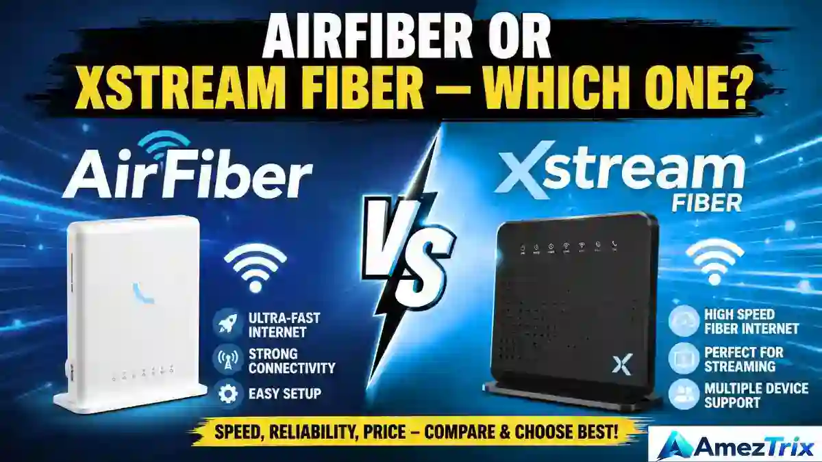 Airtel Xstream AirFiber plans and prices 2026 with 5G receiver and Wi-Fi router