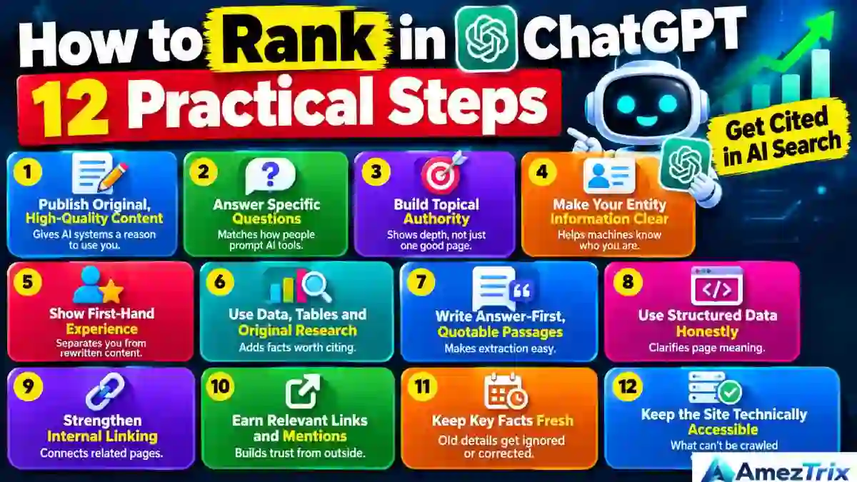 How to Rank in ChatGPT