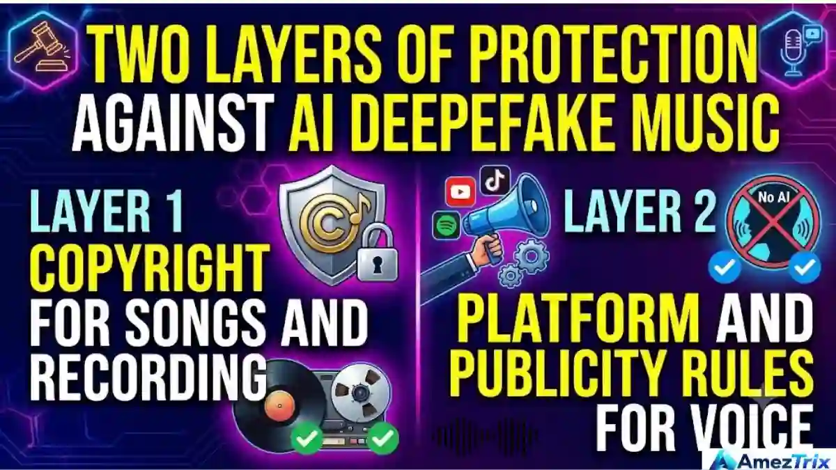 AI deepfake music copyright