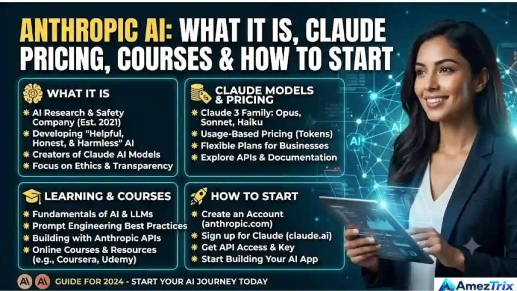 Anthropic AI: What It Is, Claude Pricing, Courses